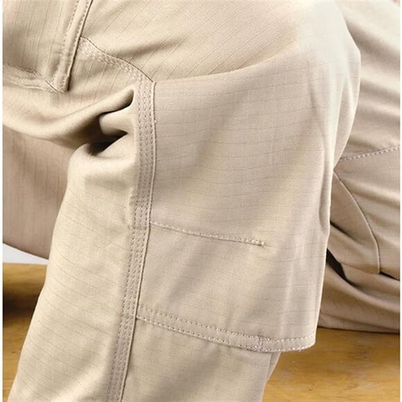 Guide Gear Ripstop Work Cargo Pants Cotton Mens Size 36 x 30 Khaki NEW - Picture 3 of 5